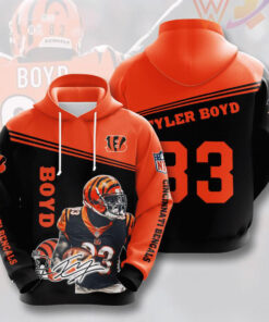 Cincinnati Bengals 3D hoodie 014