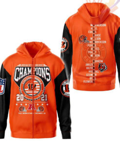 Cincinnati Bengals Champions Zip up Hoodie