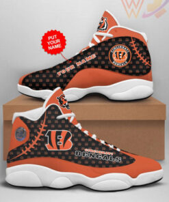Cincinnati Bengals Shoes Design 04