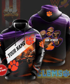 Clemson Tigers 3D Hoodie 02
