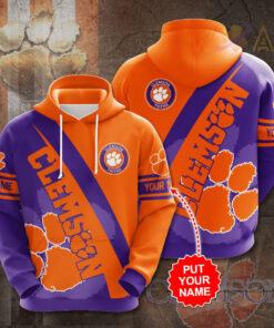 Clemson Tigers 3D Hoodie 06