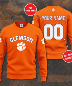 Clemson Tigers 3D Sweatshirt 02