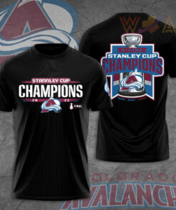 Colorado Avalanche 3D T shirt Black