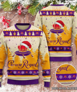 Crown Royal Christmas Ugly 3D Sweater 2022