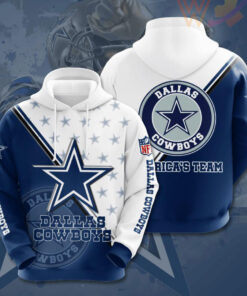 Dallas Cowboys 3D hoodie 010