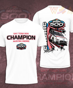 Daytona 500 3D White T shirt
