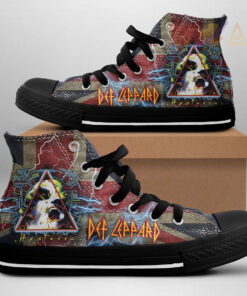 Def Leppard Canvas High top shoe WOAHTEE24523S4 Design 1