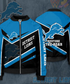Detroit Lions 3D Bomber Jacket 02