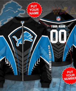 Detroit Lions 3D Bomber Jacket 03