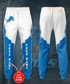 Detroit Lions 3D Sweatpant 02