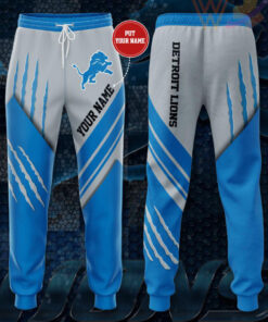 Detroit Lions 3D Sweatpant 03