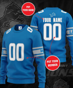 Detroit Lions 3D Sweatshirt 02