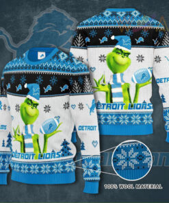 Detroit Lions 3D sweater 02