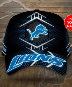 Detroit Lions Cap Custom Hat 02