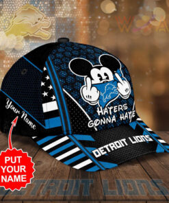 Detroit Lions Cap Custom Hat 03 1