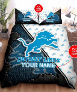 Detroit Lions bedding set 01