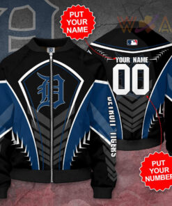 Detroit Tigers Bomber Jacket custom name