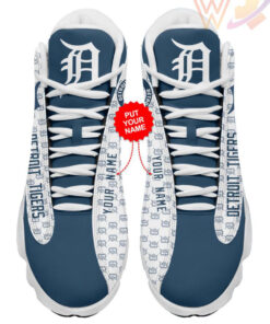 Detroit Tigers Jordan 13 Shoes 002
