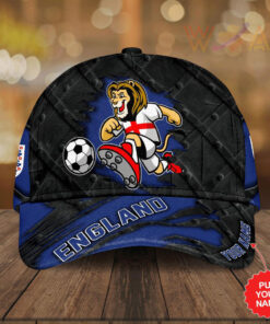 England National Football Team Cap Custom Hat 02