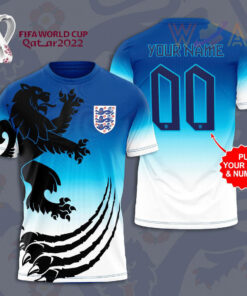 England World Cup 3D T shirt