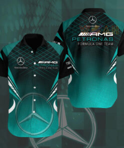 F1 2022 Mercedes AMG Petronas 3D short sleeve shirt
