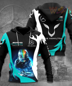 F1 Lewis Hamilton 3D hoodie