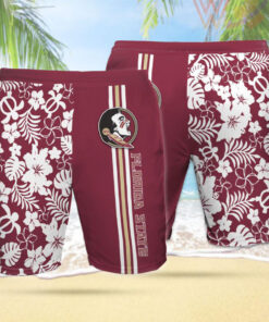 Florida State Seminoles 3D Hawaiian Shorts