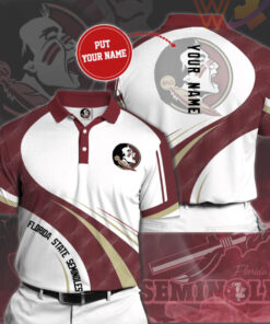 Florida State Seminoles 3D Polo 02