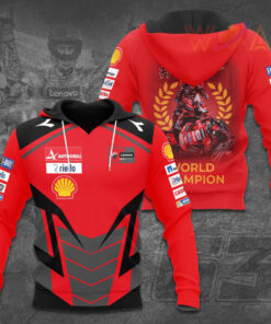 Francesco Bagnaia Go Free 3D hoodie