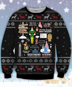 Funny Christmas Elf Ugly Christmas 3D Sweater