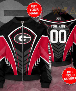 Georgia Bulldogs 3D Bomber Jacket 02