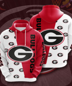 Georgia Bulldogs 3D Hoodie 03