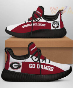 Georgia Bulldogs Custom Sneakers 02