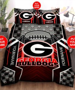 Georgia Bulldogs bedding set – duvet cover pillow shams 03