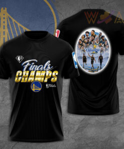 Golden State Warriors T shirt 3D S4 black
