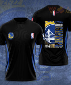 Golden State Warriors T shirt 3D S5 black