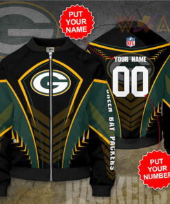 Green Bay Packers 3D Bomber Jacket 04