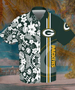 Green Bay Packers 3D Hawaiian Shirt Hawaiian Shorts 03