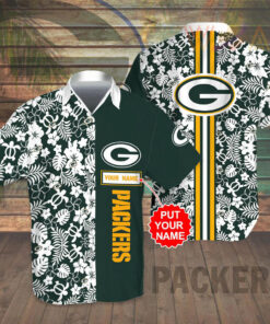 Green Bay Packers 3D Hawaiian Shirt Hawaiian Shorts 05