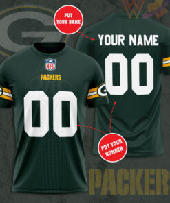 Green Bay Packers 3D T shirt 01