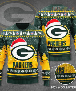 Green Bay Packers 3D Ugly Sweater