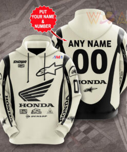 Honda Dunlop 3D Hoodie