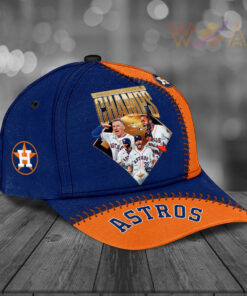 Houston Astros Cap Custom Hat 02 1