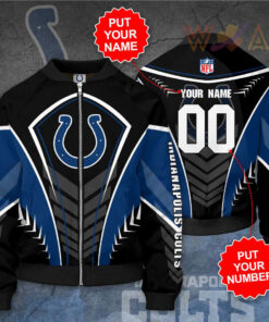 Indianapolis Colts 3D Bomber Jacket 02