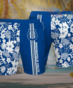 Indianapolis Colts 3D Hawaiian Shorts