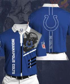 Indianapolis Colts 3D Polo 01