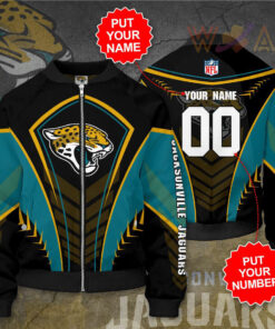 Jacksonville Jaguars 3D Bomber Jacket 02