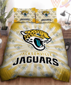 Jacksonville Jaguars bedding set 02