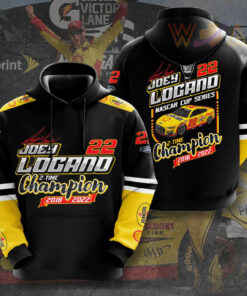 Joey Logano 2022 3D hoodie