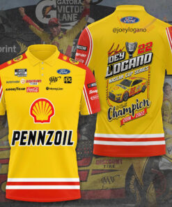 Joey Logano 3D polo